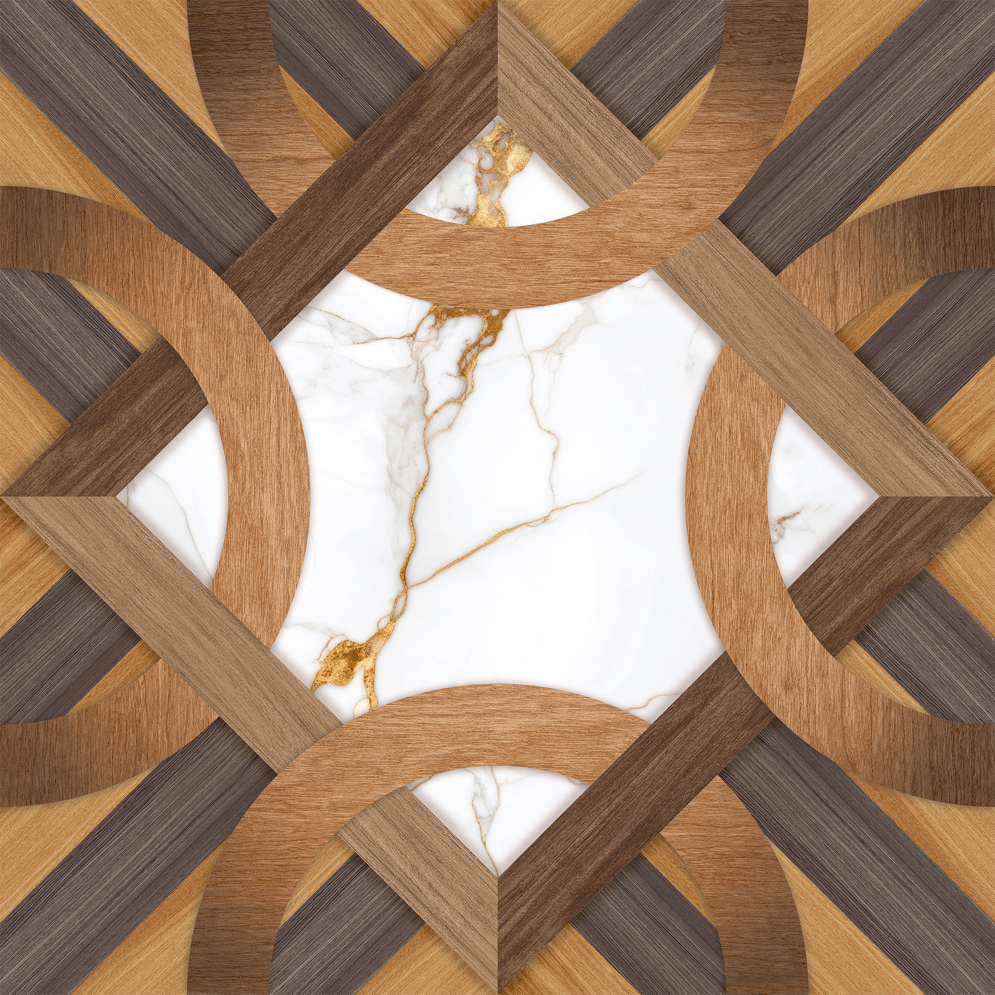 Cerámica Madera Travia de color marrón, estilo madera y acabado cristalino texturizado digital
